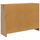 Sideboard med skuffe Artisan Egetræ 102 x 32 x 73,5 cm