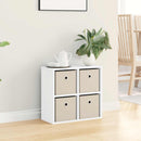 Sideboard med skuffe Hvid 49,5 x 22 x 47 cm