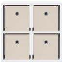Sideboard med skuffe Hvid 49,5 x 22 x 47 cm