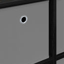 Sideboard med skuffe Sort eg 49,5 x 22 x 47 cm