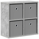 Sideboard med skuffe Beton Grå 49,5 x 22 x 47 cm