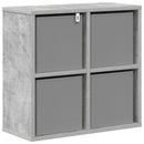 Sideboard med skuffe Beton Grå 49,5 x 22 x 47 cm