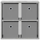 Sideboard med skuffe Beton Grå 49,5 x 22 x 47 cm