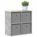 Sideboard med skuffe Beton Grå 49,5 x 22 x 47 cm