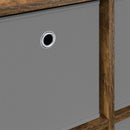 Sideboard med skuffe Røget eg 49,5 x 22 x 47 cm