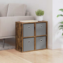 Sideboard med skuffe Røget eg 49,5 x 22 x 47 cm