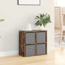 Sideboard med skuffe Røget eg 49,5 x 22 x 47 cm