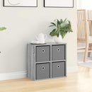 Sideboard med skuffe Grå Sonoma 49,5 x 22 x 47 cm