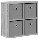 Sideboard med skuffe Grå Sonoma 49,5 x 22 x 47 cm