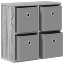 Sideboard med skuffe Grå Sonoma 49,5 x 22 x 47 cm