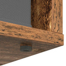 Sideboard med skuffe Gammelt træ 49,5 x 22 x 47 cm
