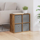 Sideboard med skuffe Gammelt træ 49,5 x 22 x 47 cm