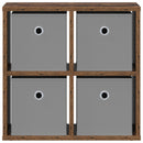 Sideboard med skuffe Gammelt træ 49,5 x 22 x 47 cm