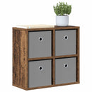 Sideboard med skuffe Gammelt træ 49,5 x 22 x 47 cm