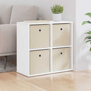 Sideboard med skuffe Hvid 59,5 x 27 x 57 cm