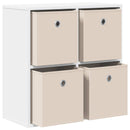 Sideboard med skuffe Hvid 59,5 x 27 x 57 cm