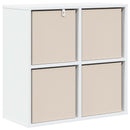 Sideboard med skuffe Hvid 59,5 x 27 x 57 cm