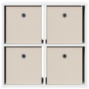 Sideboard med skuffe Hvid 59,5 x 27 x 57 cm