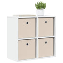 Sideboard med skuffe Hvid 59,5 x 27 x 57 cm