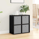 Sideboard med skuffe Sort eg 59,5 x 27 x 57 cm