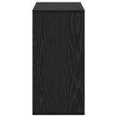 Sideboard med skuffe Sort eg 59,5 x 27 x 57 cm