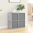 Sideboard med skuffe Beton Grå 59,5 x 27 x 57 cm