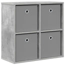 Sideboard med skuffe Beton Grå 59,5 x 27 x 57 cm