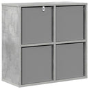 Sideboard med skuffe Beton Grå 59,5 x 27 x 57 cm