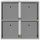 Sideboard med skuffe Beton Grå 59,5 x 27 x 57 cm