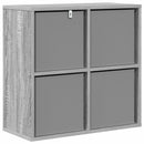 Sideboard med skuffe Grå Sonoma 59,5 x 27 x 57 cm