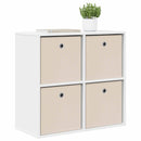 Sideboard med skuffe Hvid 68,5 x 32 x 67 cm