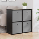 Sideboard med skuffe Sort eg 68,5 x 32 x 67 cm