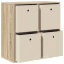 Sideboard med skuffe Sonoma eg 68,5 x 32 x 67 cm