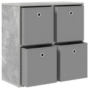 Sideboard med skuffe Beton Grå 68,5 x 32 x 67 cm