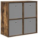 Sideboard med skuffe Røget eg 68,5 x 32 x 67 cm