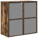 Sideboard med skuffe Røget eg 68,5 x 32 x 67 cm