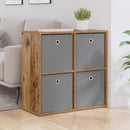 Sideboard med skuffe Gammelt træ 68,5 x 32 x 67 cm