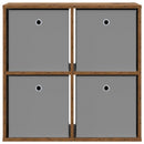 Sideboard med skuffe Gammelt træ 68,5 x 32 x 67 cm