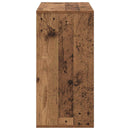 Sideboard med skuffe Gammelt træ 68,5 x 32 x 67 cm