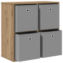 Sideboard med skuffe Artisan Egetræ 68,5 x 32 x 67 cm