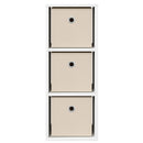 Sideboard med skuffe Hvid 25,5 x 22 x 69,5 cm
