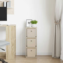 Sideboard med skuffe Sonoma eg 25,5 x 22 x 69,5 cm