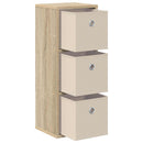 Sideboard med skuffe Sonoma eg 25,5 x 22 x 69,5 cm