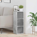 Sideboard med skuffe Beton Grå 25,5 x 22 x 69,5 cm