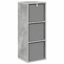 Sideboard med skuffe Beton Grå 25,5 x 22 x 69,5 cm