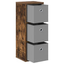 Sideboard med skuffe Røget eg 25,5 x 22 x 69,5 cm