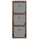 Sideboard med skuffe Røget eg 25,5 x 22 x 69,5 cm