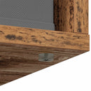 Sideboard med skuffe Gammelt træ 25,5 x 22 x 69,5 cm