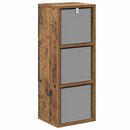Sideboard med skuffe Gammelt træ 25,5 x 22 x 69,5 cm