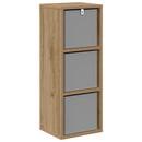 Sideboard med skuffe Artisan Egetræ 25,5 x 22 x 69,5 cm